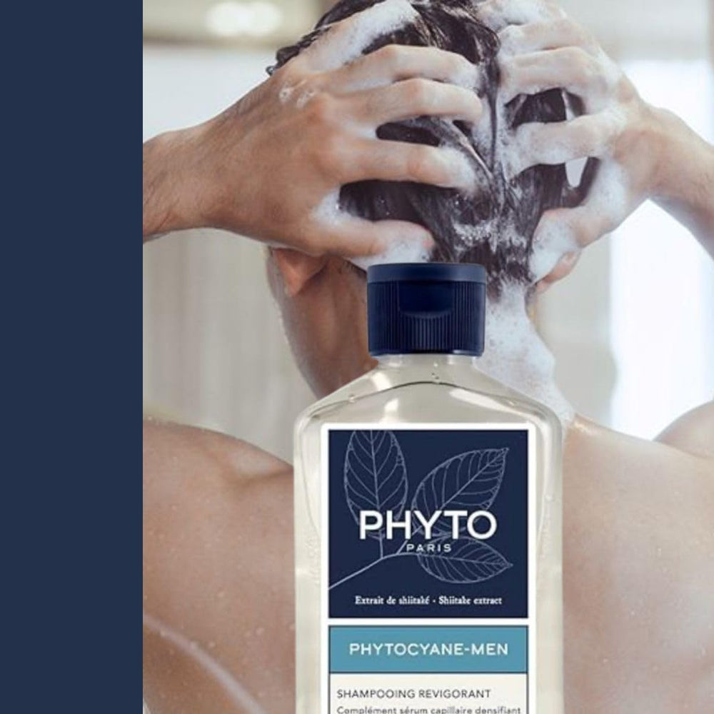 Pourcentage naturel 81% dans PHYTOCYANE Men Shampoing.