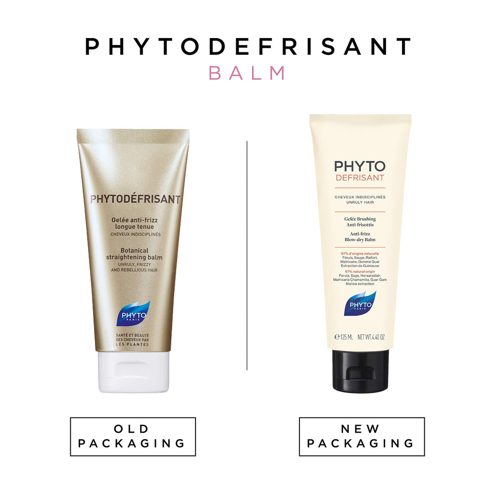 PHYTO Phytodefrisant: application sur cheveux humides pour démêler et préparer le sèche-cheveux.