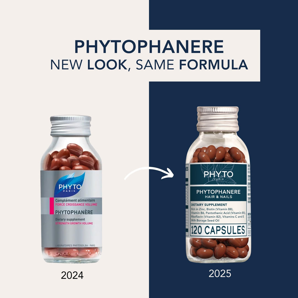 PHYTO Phytophanère – étiquette claire montrant ingrédients naturels.