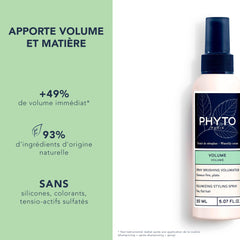 PHYTO Volume, levage des racines, effet lifting discret.