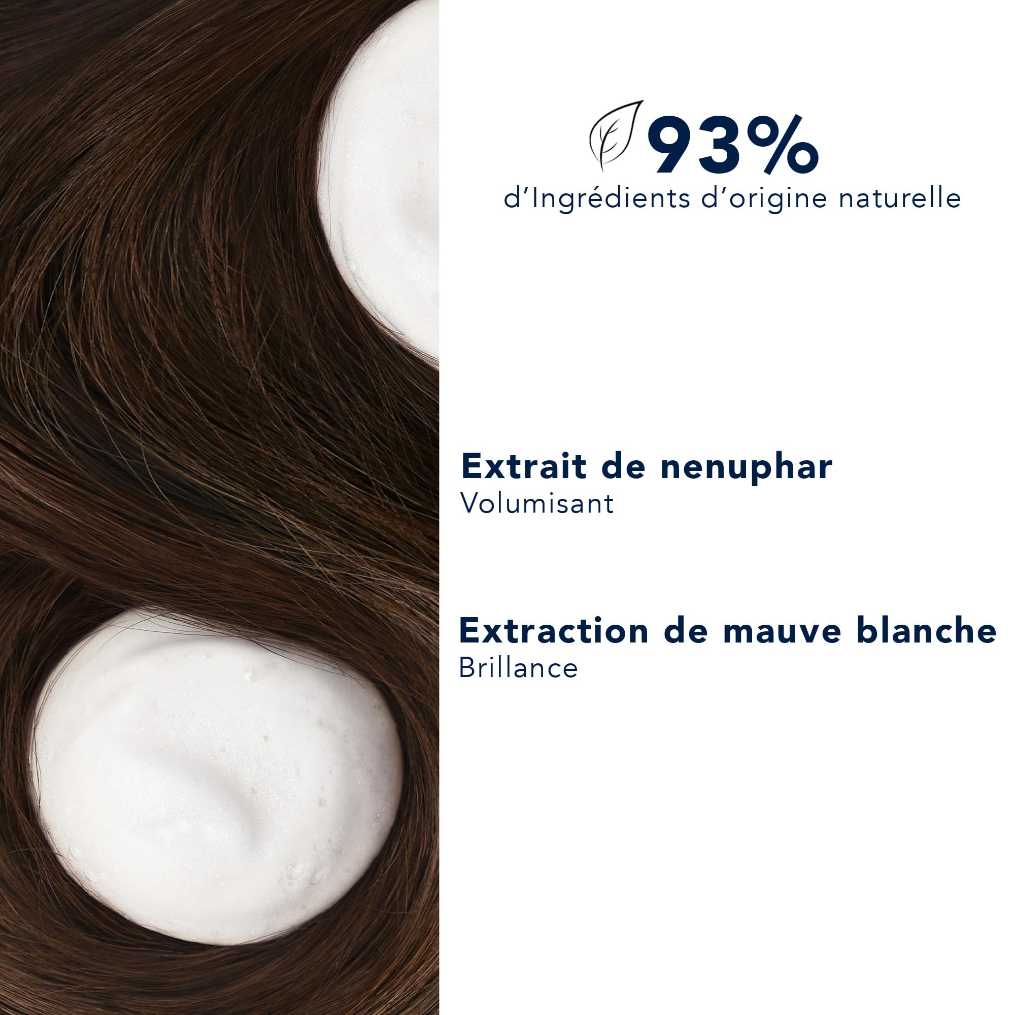 PHYTO Volume, texturisation des longueurs pour mouvement naturel.