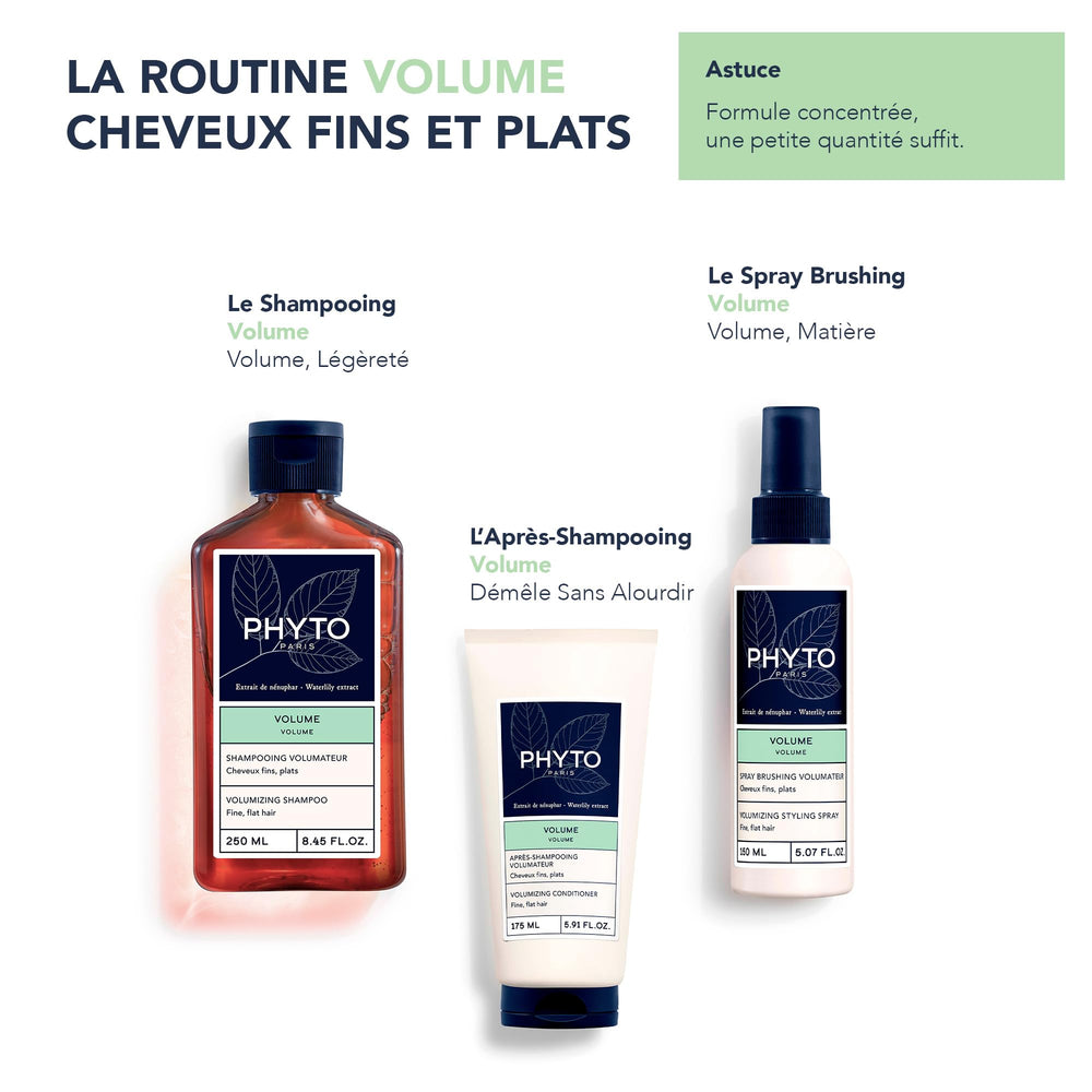 PHYTO Volume, volume des racines visible pour un effet naturel.