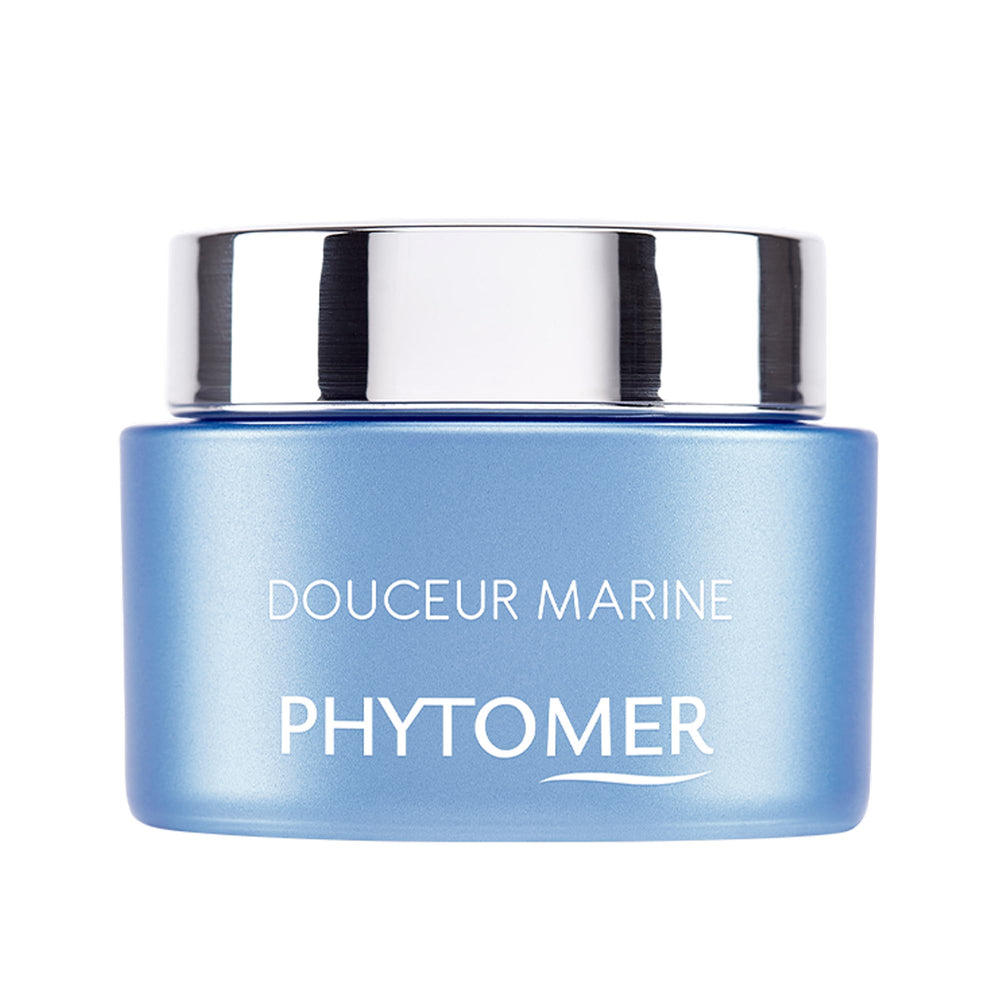 Phytomer Douceur Marine – crème visage emballage : hydratation douce pour peau sensible.