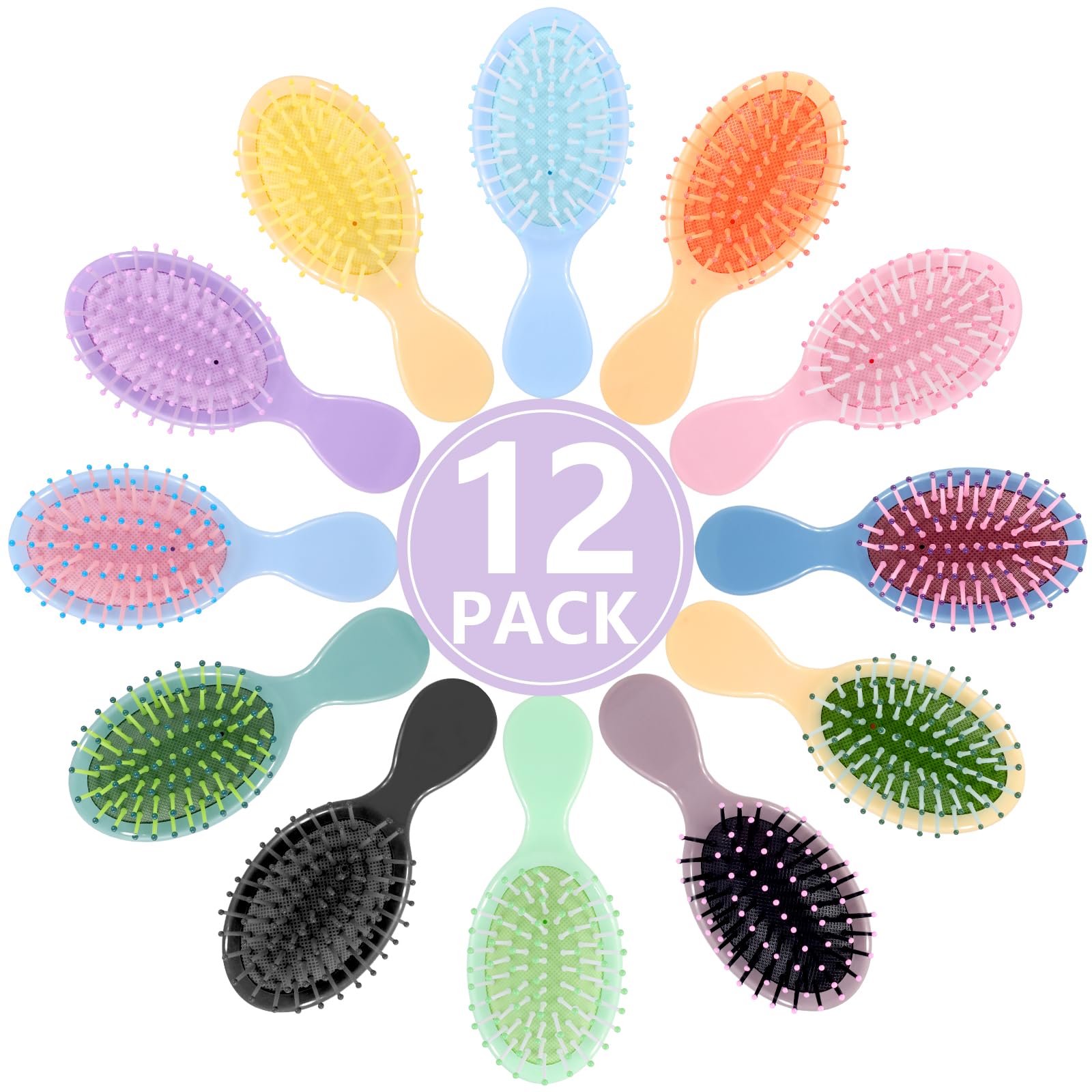 Phyyixs mini brosse démêlage en poche pour démêlage sans effort lors de déplacements.
