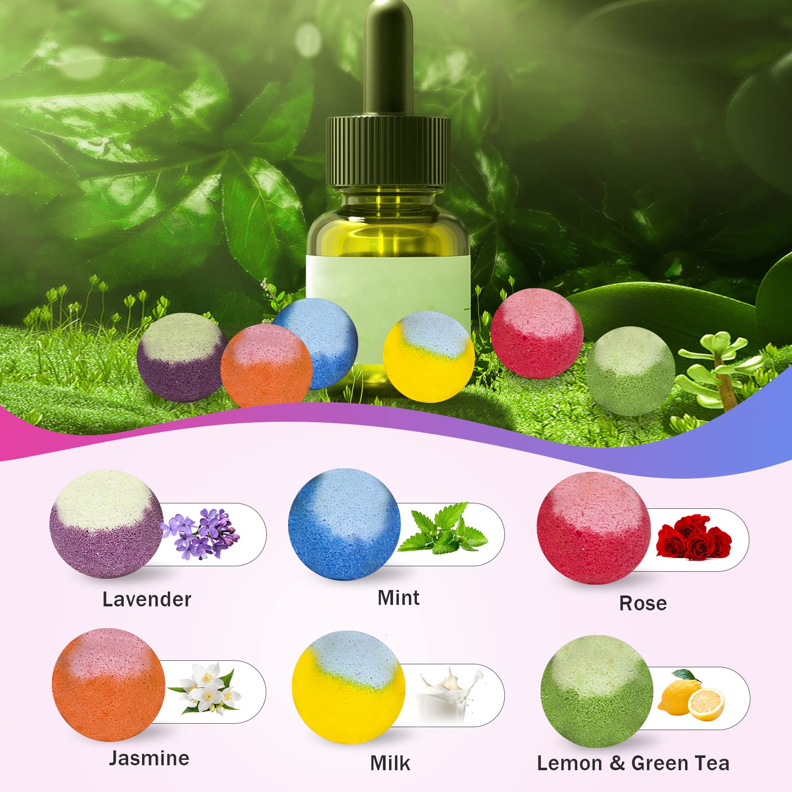 PickMora bombe de bain rose Manor — fragrance florale pour un moment de douceur.