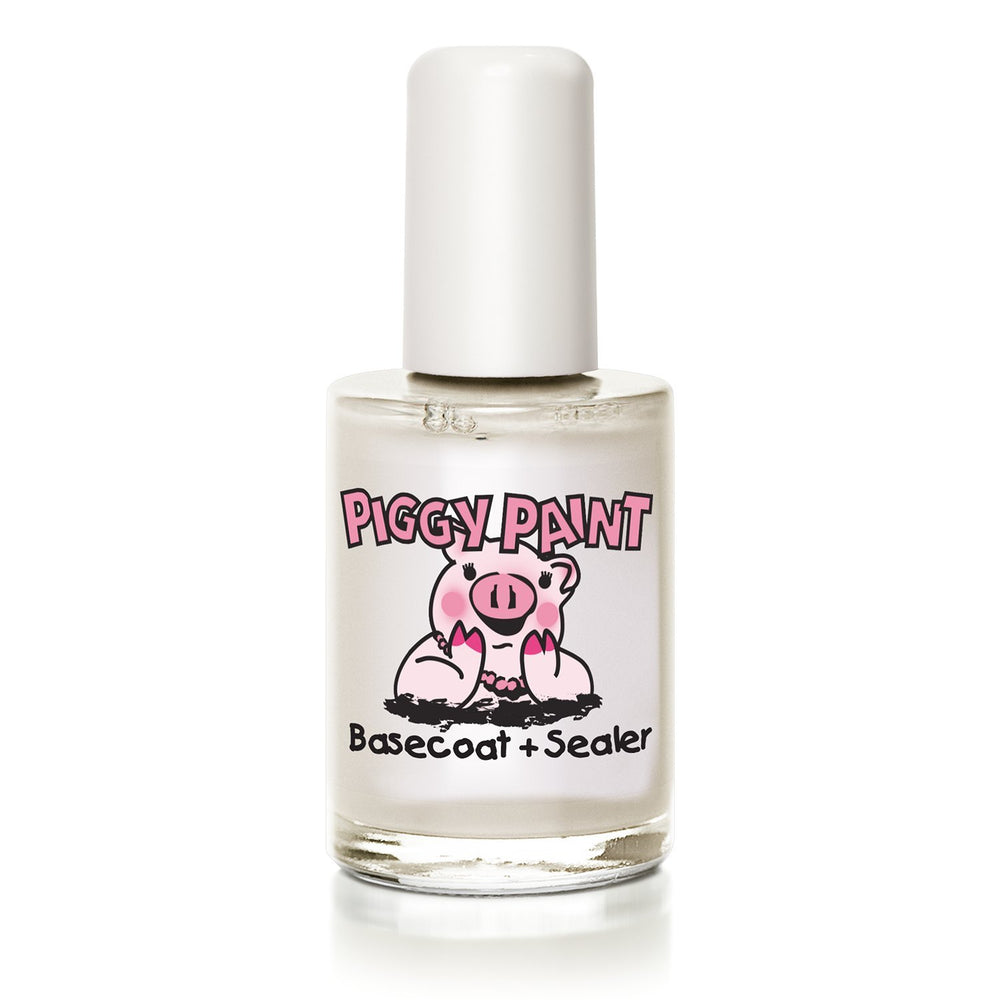 Piggy Paint Basecoat + Sealer – bouteille 15 ml prête à protéger les ongles