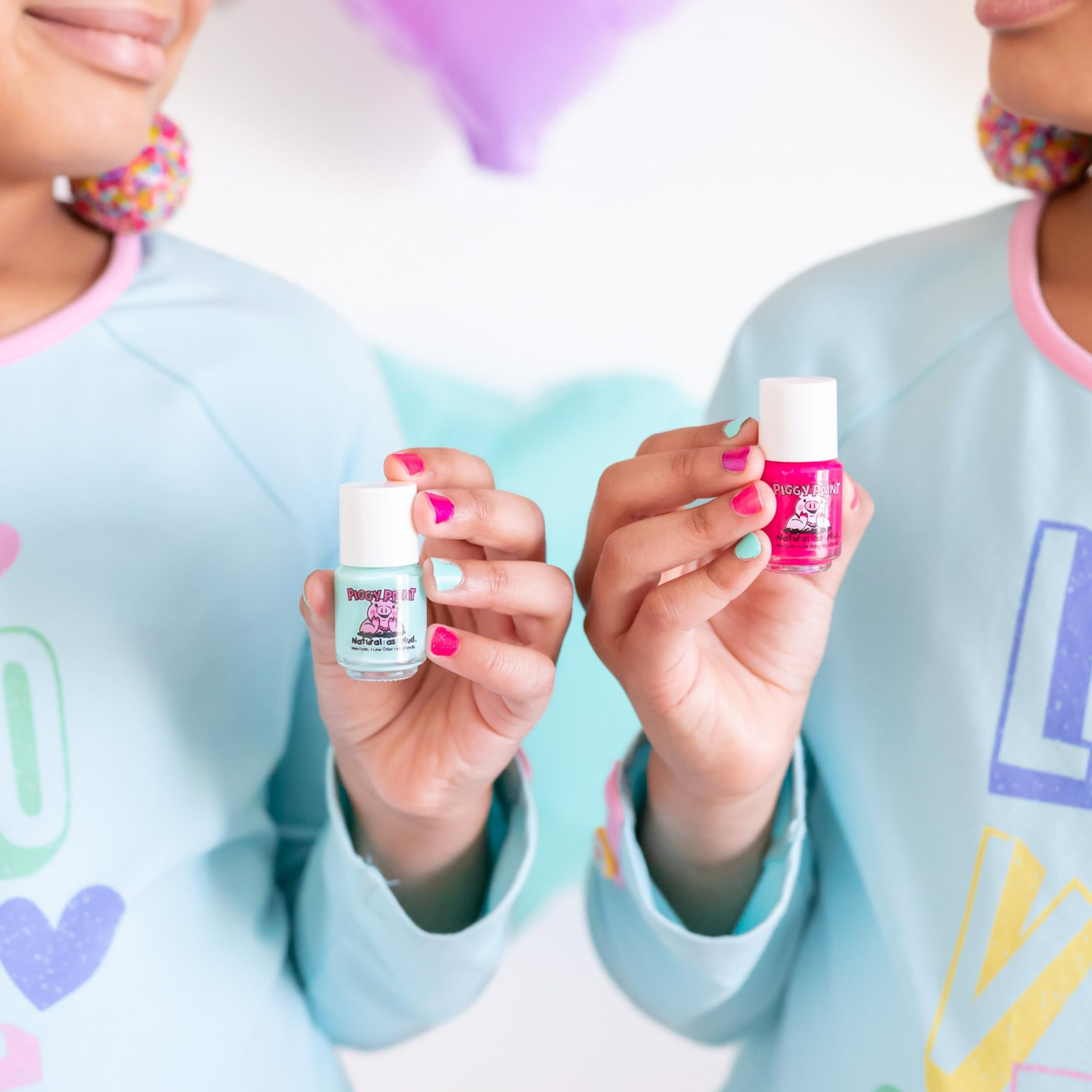 Piggy Paint Coffret Licorne Féérique: emballage cadeau et moment de jeu.