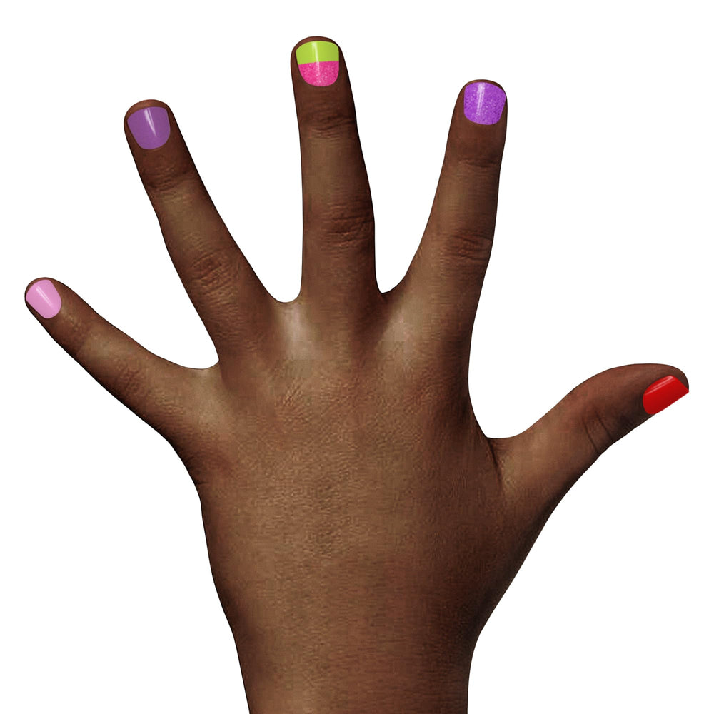 Piggy Paint ensemble de 6 vernis pour enfants, couleurs ludiques.