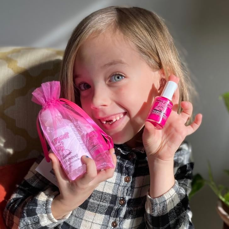 Piggy Paint rose-perle-brillance – Teinte perlée qui attire l'œil des enfants.