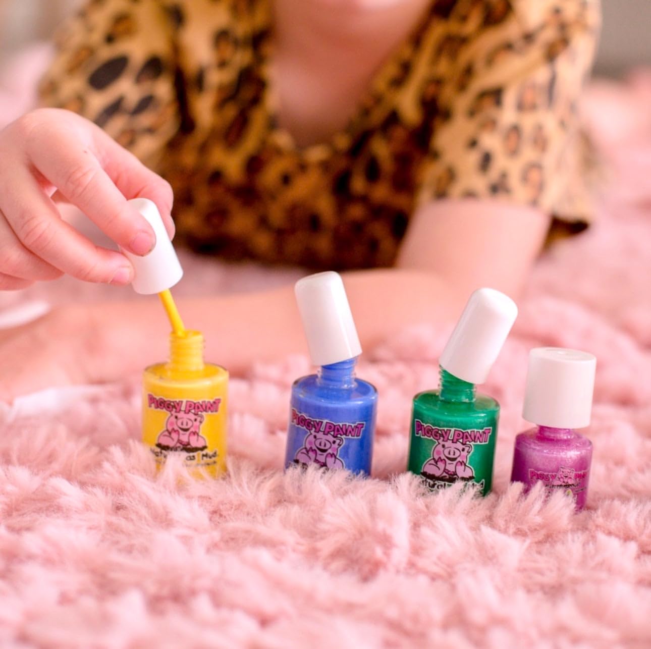 Piggy Paint Sécurité Enfant, adaptée aux jeunes mains et mamans.
