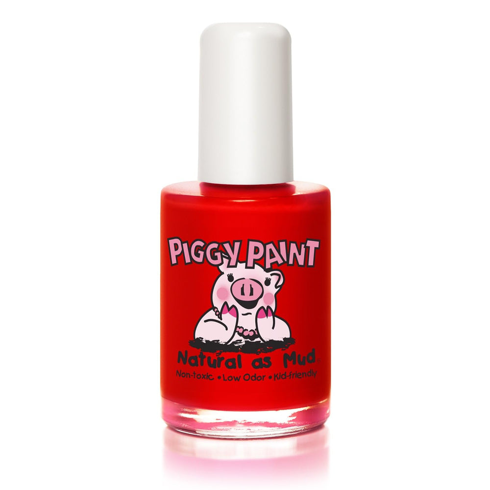 Piggy Paint Sometimes Sweet, flacon rouge mat, fini durable et sûr pour enfants.