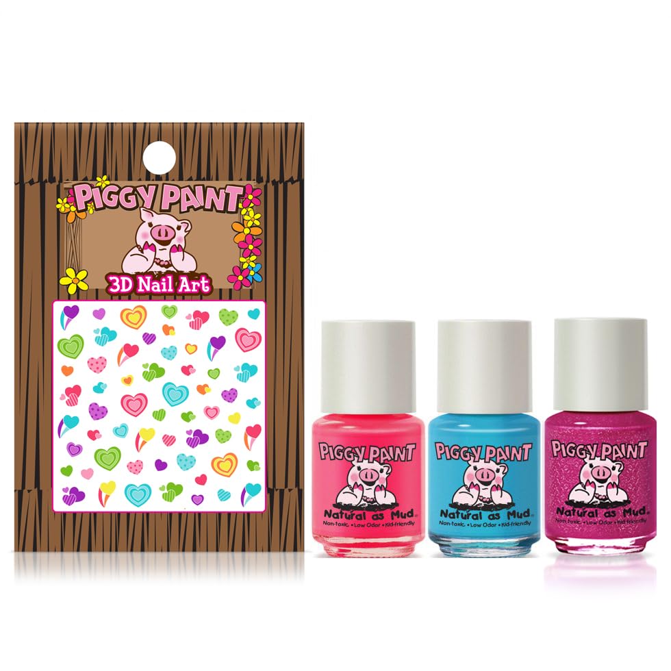 Piggy Paint Sea-quin: vernis enfant bleu-vert, sans odeur.