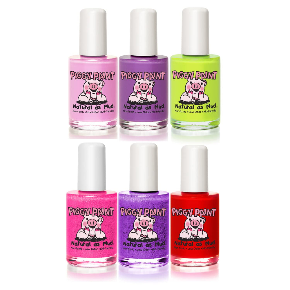 Piggy Paint vernis inodore en bouteille de 15 ml, pratique et sûr.