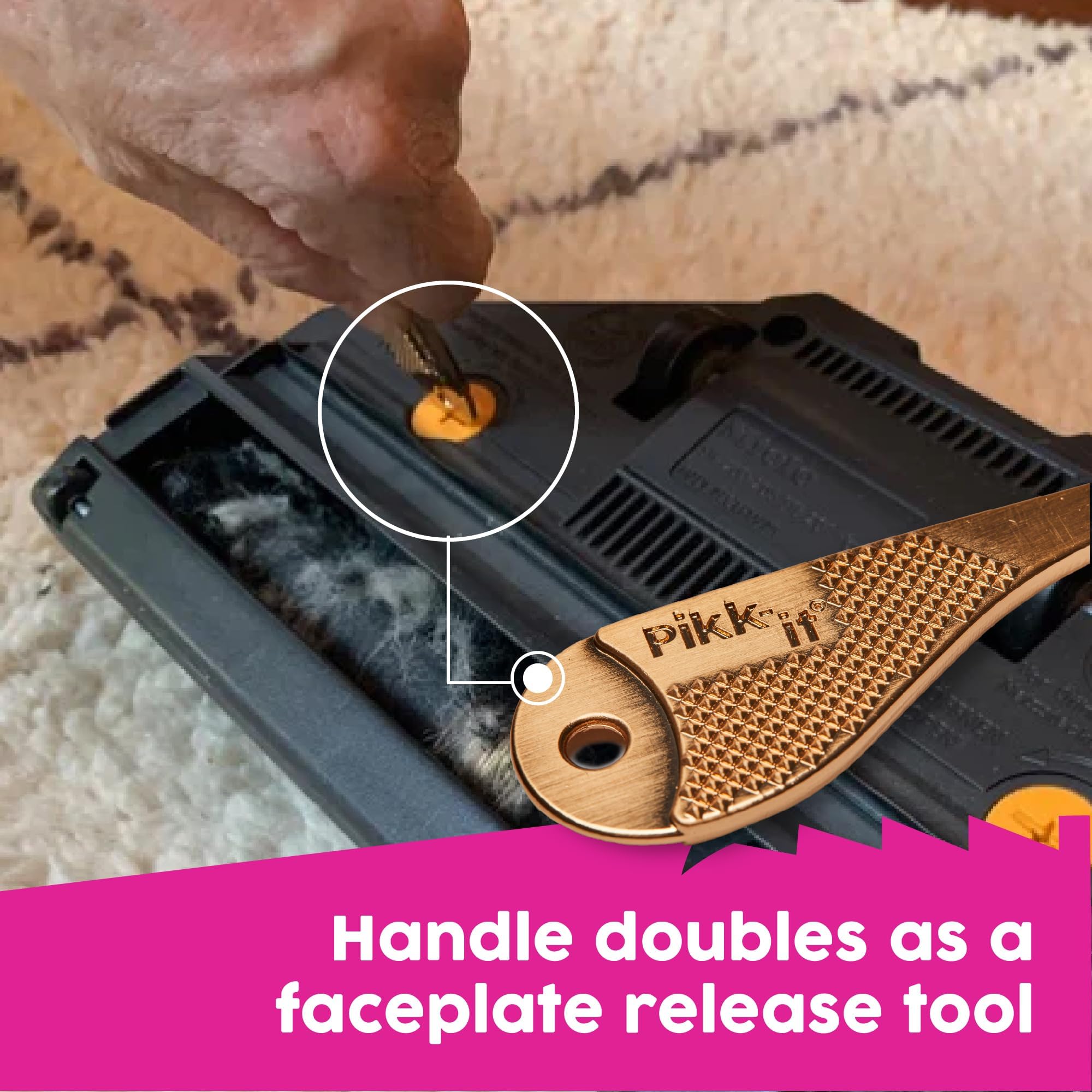 Pikk-it finition dorée distinctive et design pratique