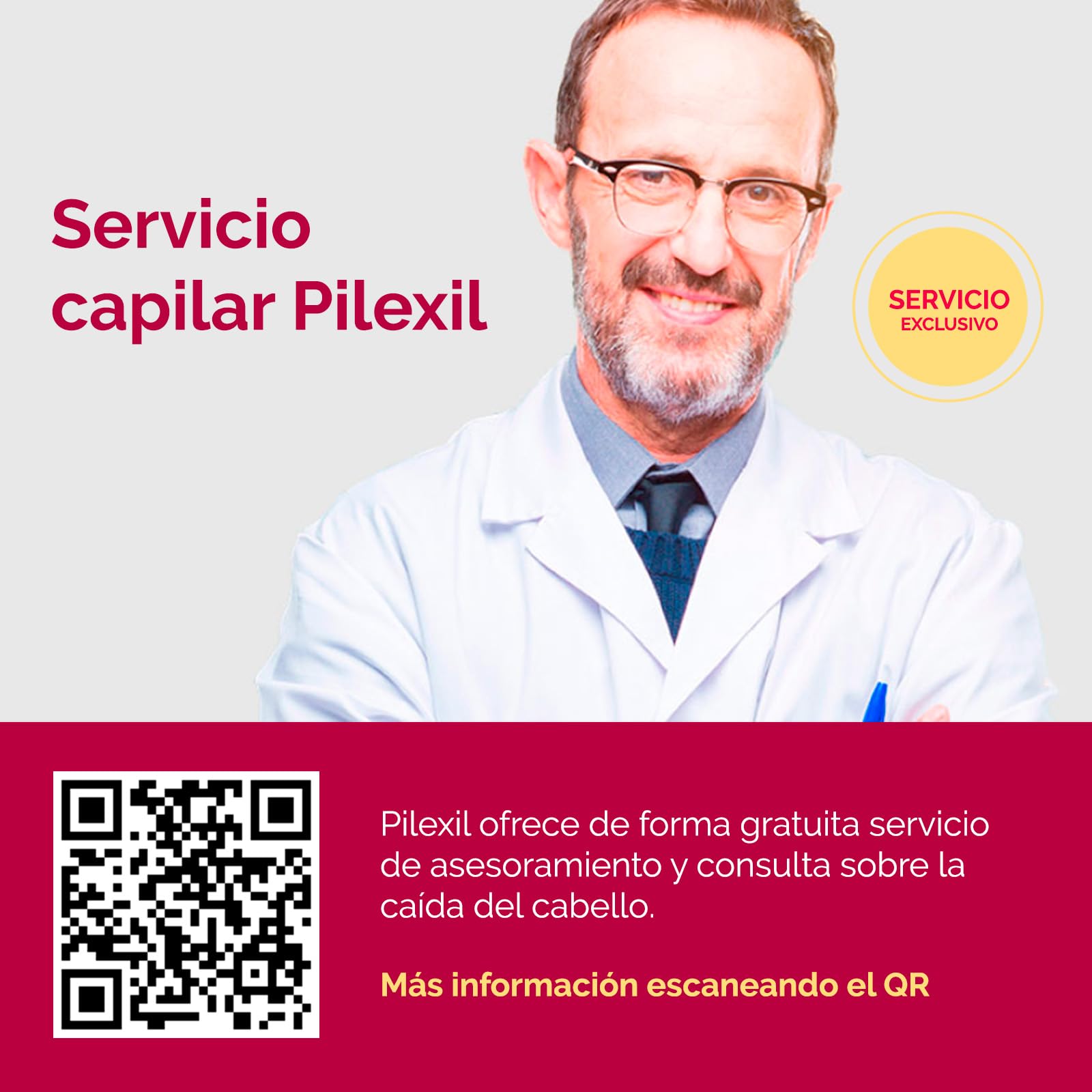 Pilexil Shampoing Antichute — application démontrée et massage du cuir chevelu