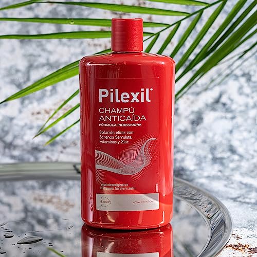 Pilexil Shampoing Antichute — vue arrière, formule naturelle sans parabènes ni silicones