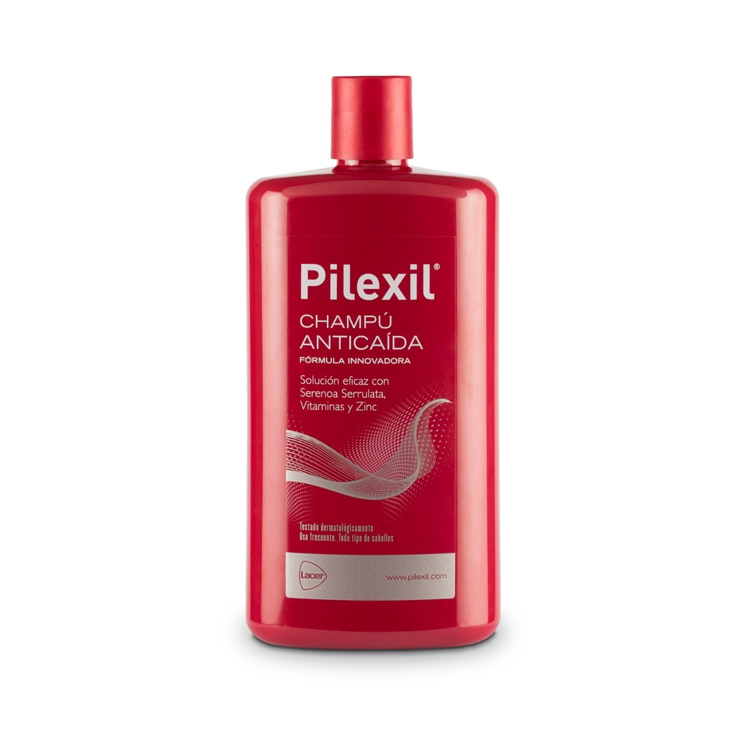 Pilexil Shampoing Antichute — flacon 500 ml avant, usage quotidienne pratique