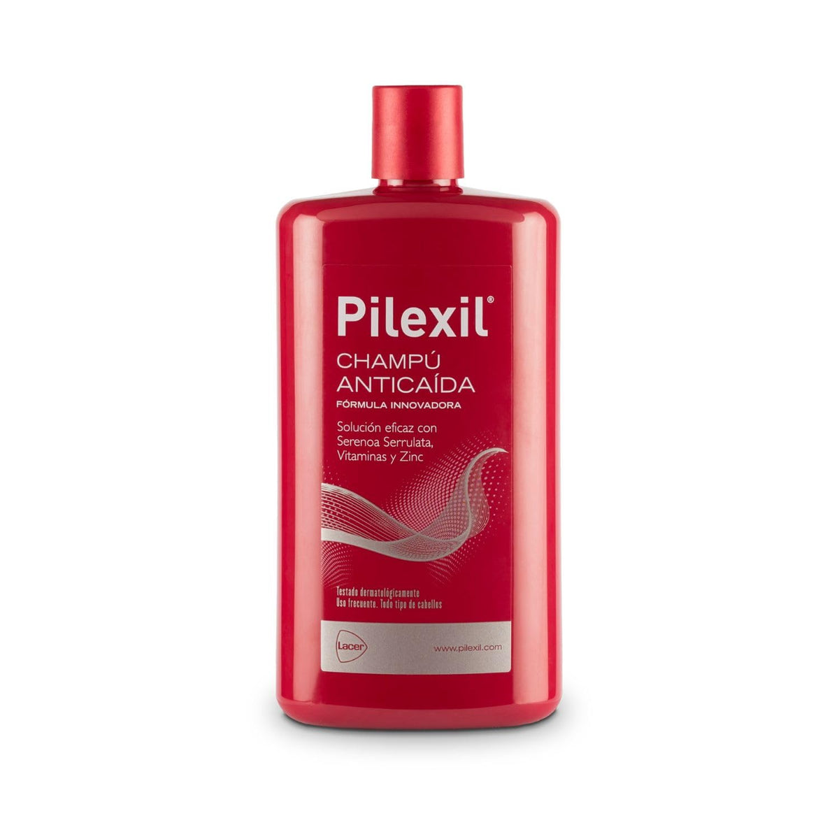 Pilexil Shampoing Antichute — flacon 500 ml avant, usage quotidienne pratique