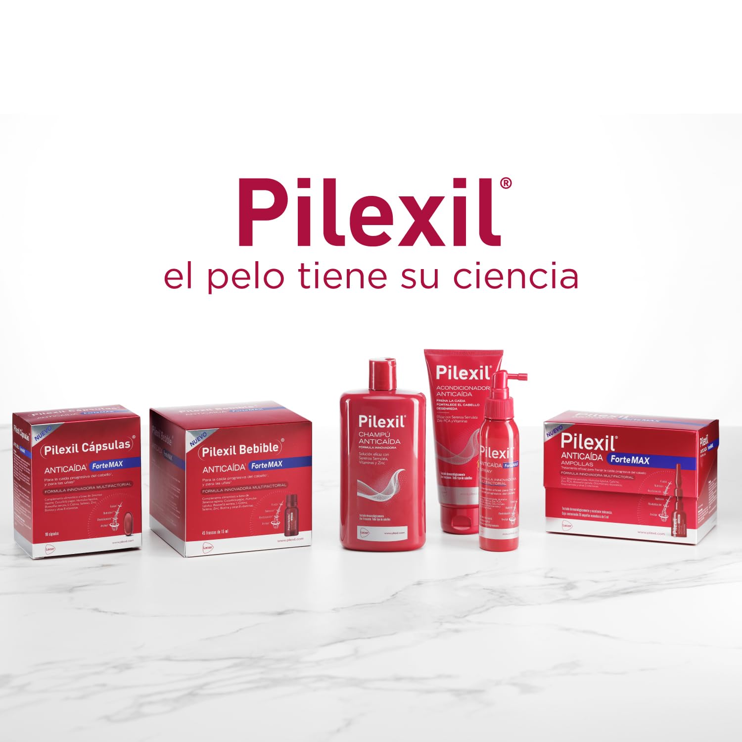 Pilexil Shampoing Antichute — packaging compact et pratique à ranger