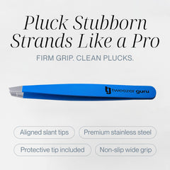 TWEEZER GURU – pointe ultra-fine aidant poils incarnés et points noirs