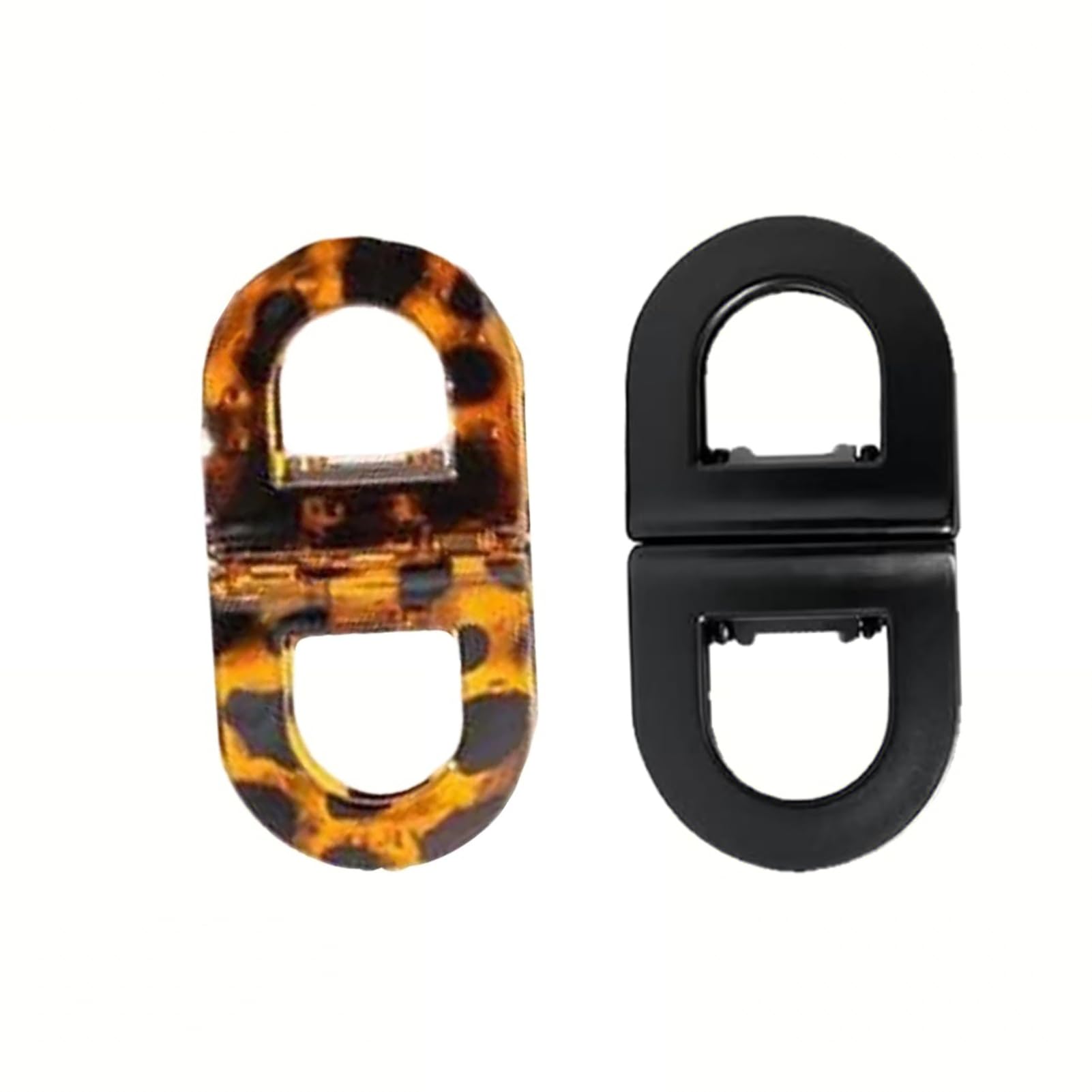 Pinces magnétiques pour cheveux couleur tropical sunset pour un look rapide et vibrant.