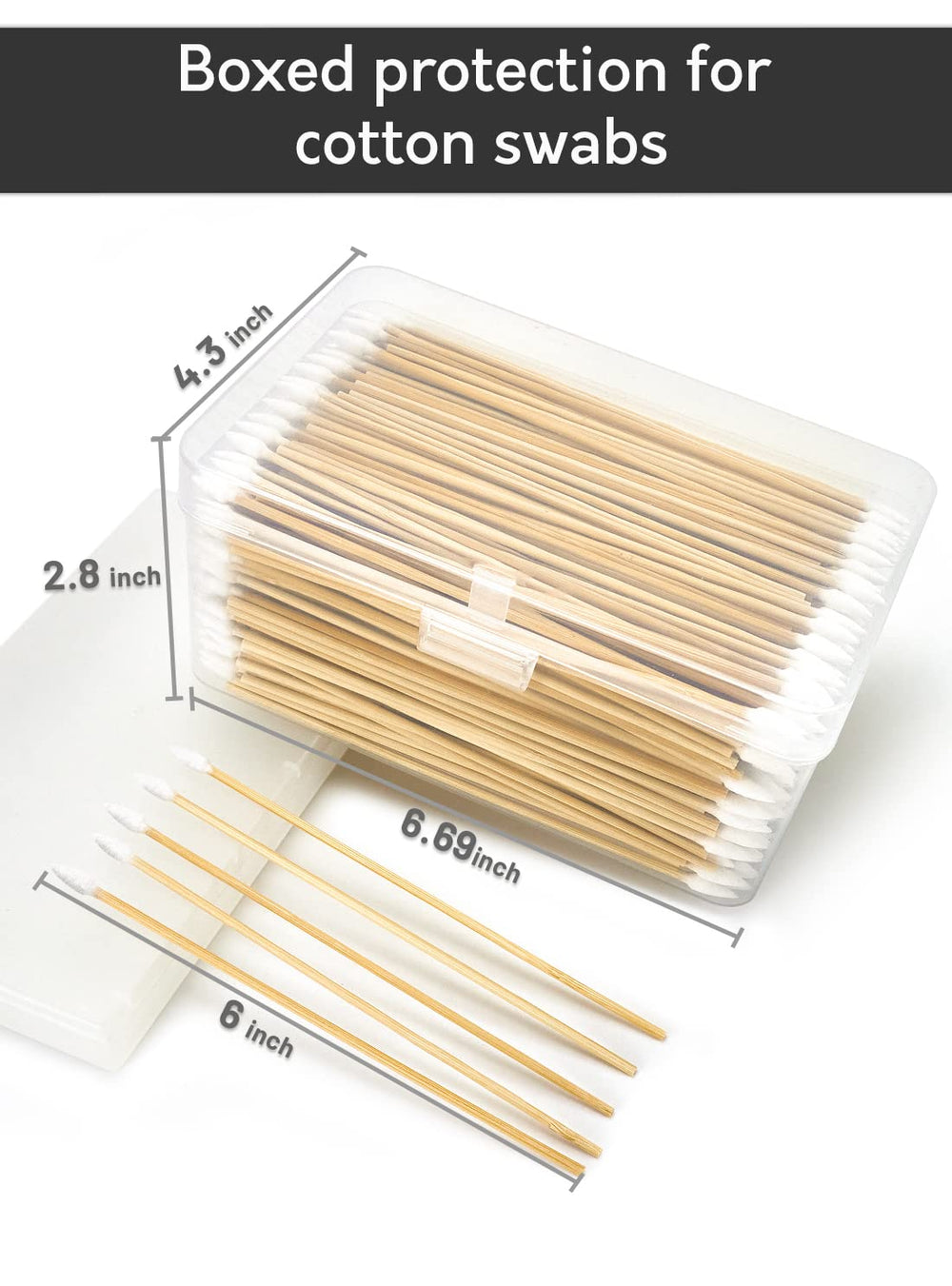 PINGMIC lot 500 pièces goupillons durables et non pelucheux