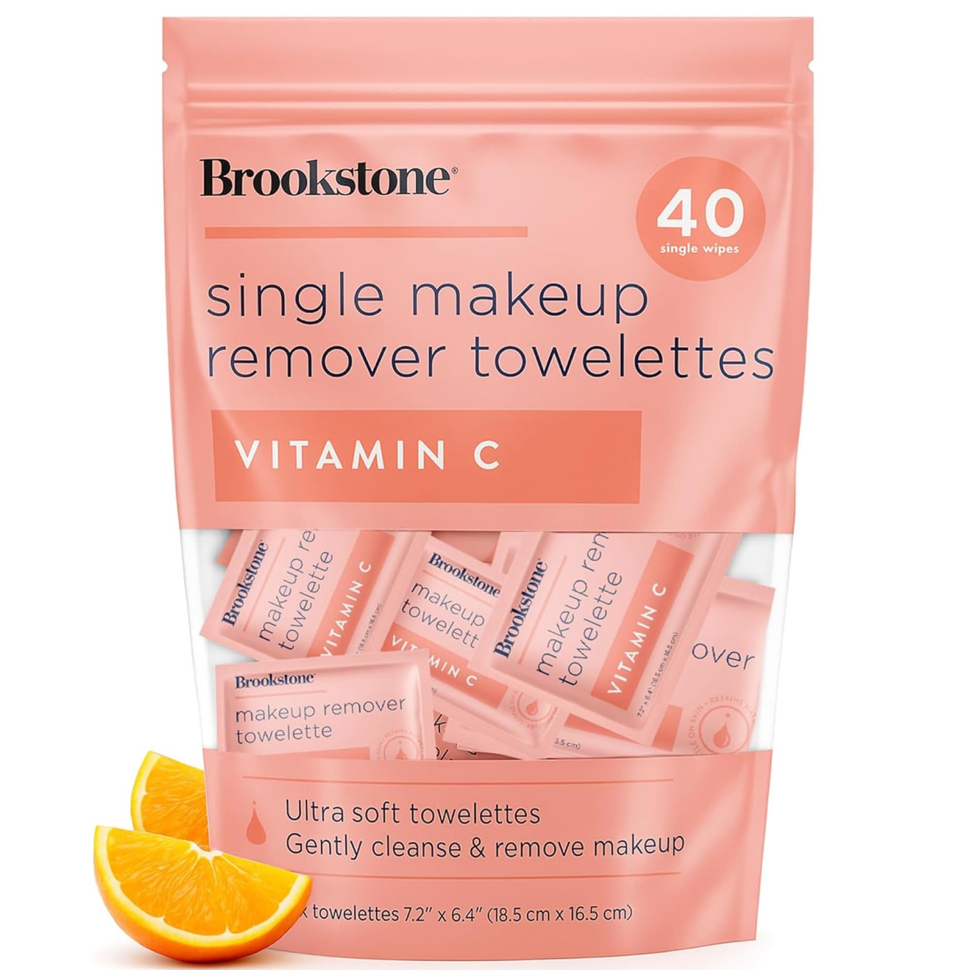 Pink Sky Brookstone lingette démaquillante ultra-soft pour peau sensible et hydratation douce