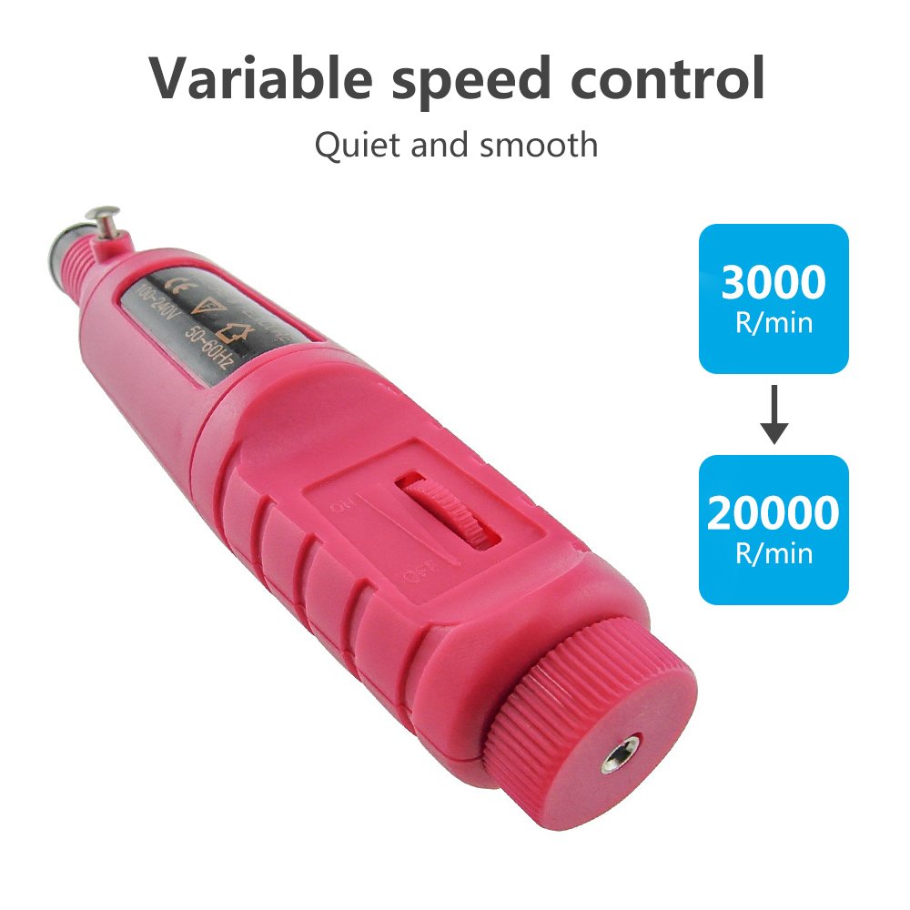 Pinkiou bandes abrasives de 6, pour un ponçage régulier et net.