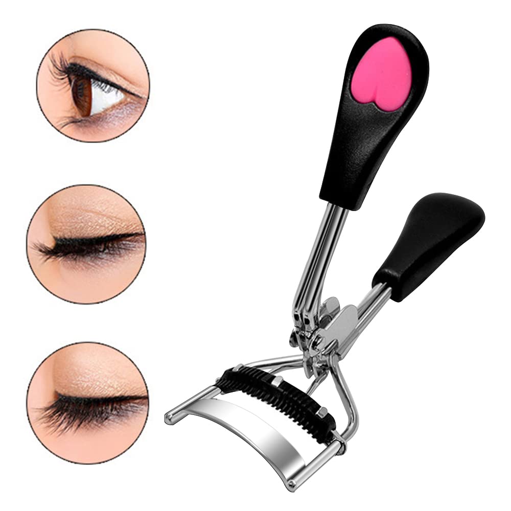 Curleur Pinkiou, poignée en forme de cœur, ergonomique pour un usage confortable.