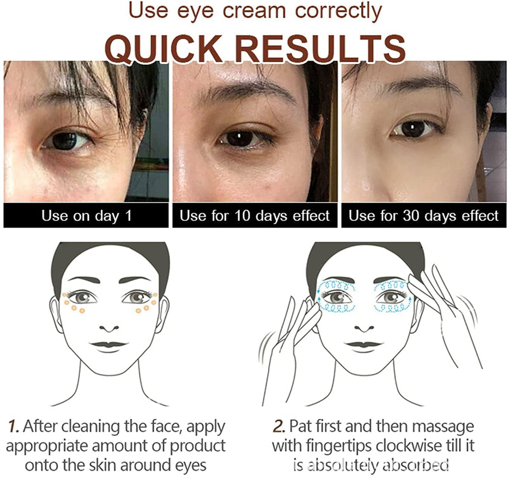Pinnoocy crème yeux - Convient à tous types de peau, usage quotidien facile.