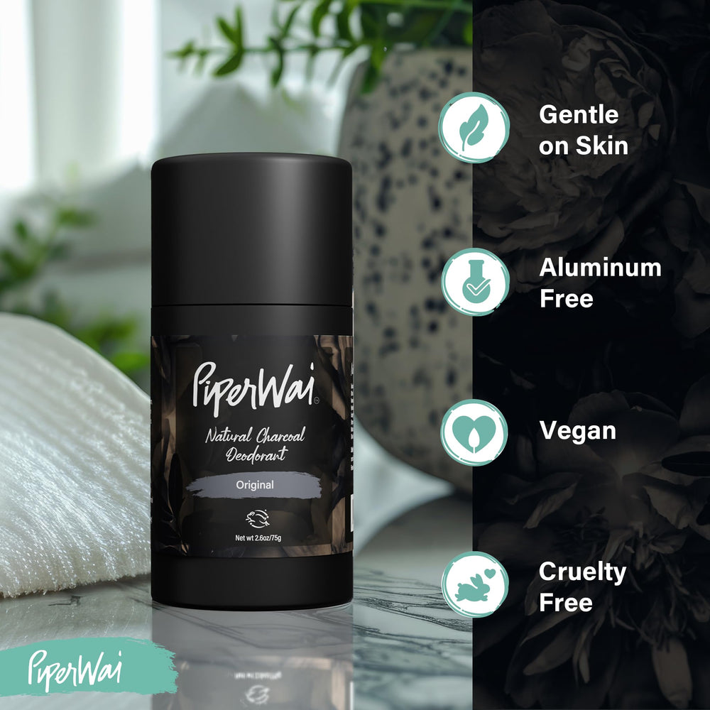 PiperWai Déodorant à l’huile de coco, soin nourrissant pour la peau
