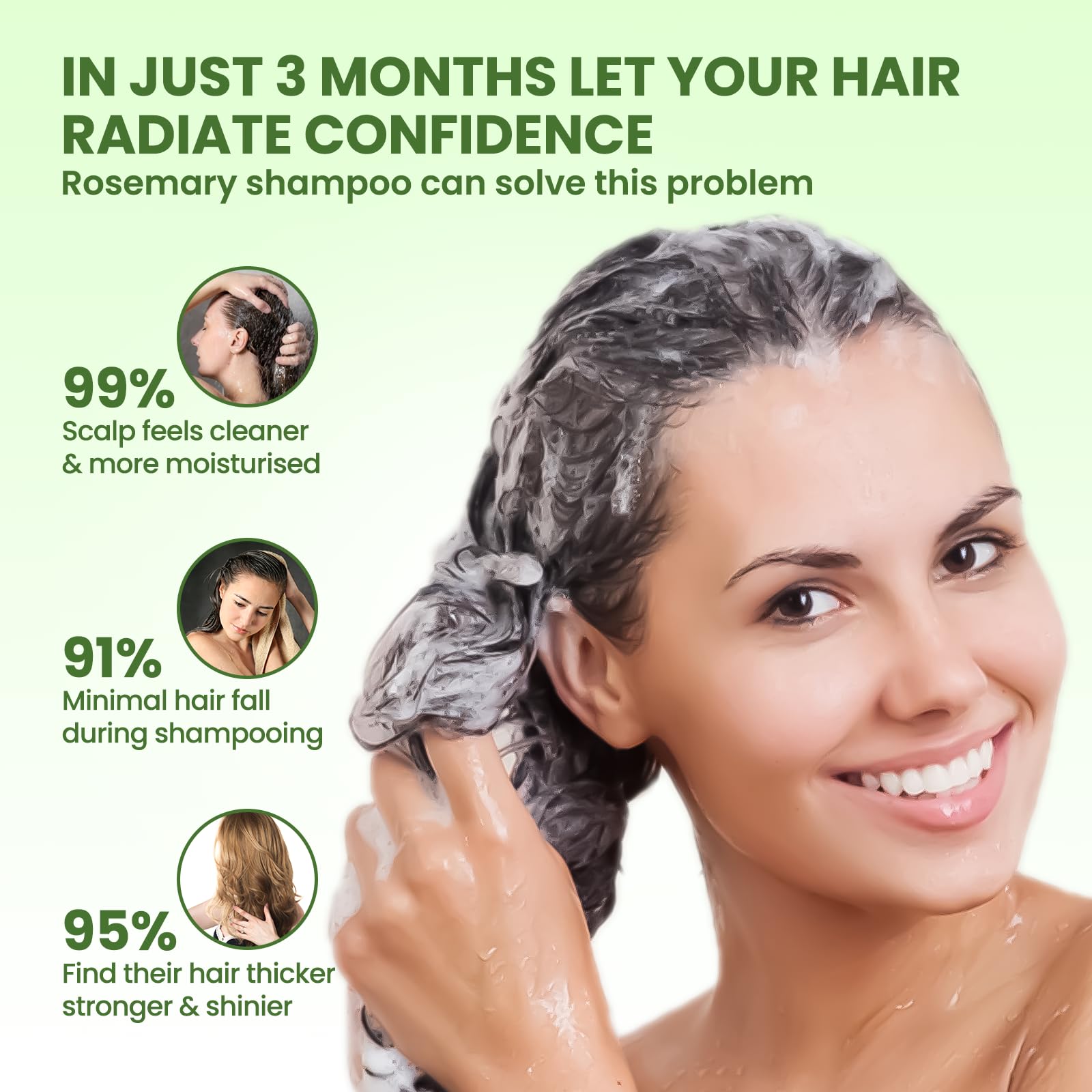 PIPIHUA Shampoing Formule Douce Sans Sulfates, routine quotidienne.