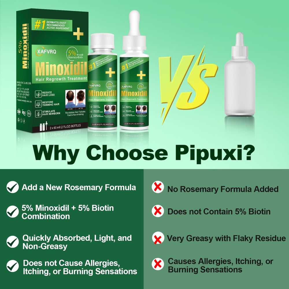 Biotine Pipuxi — soutien des follicules capillaires.