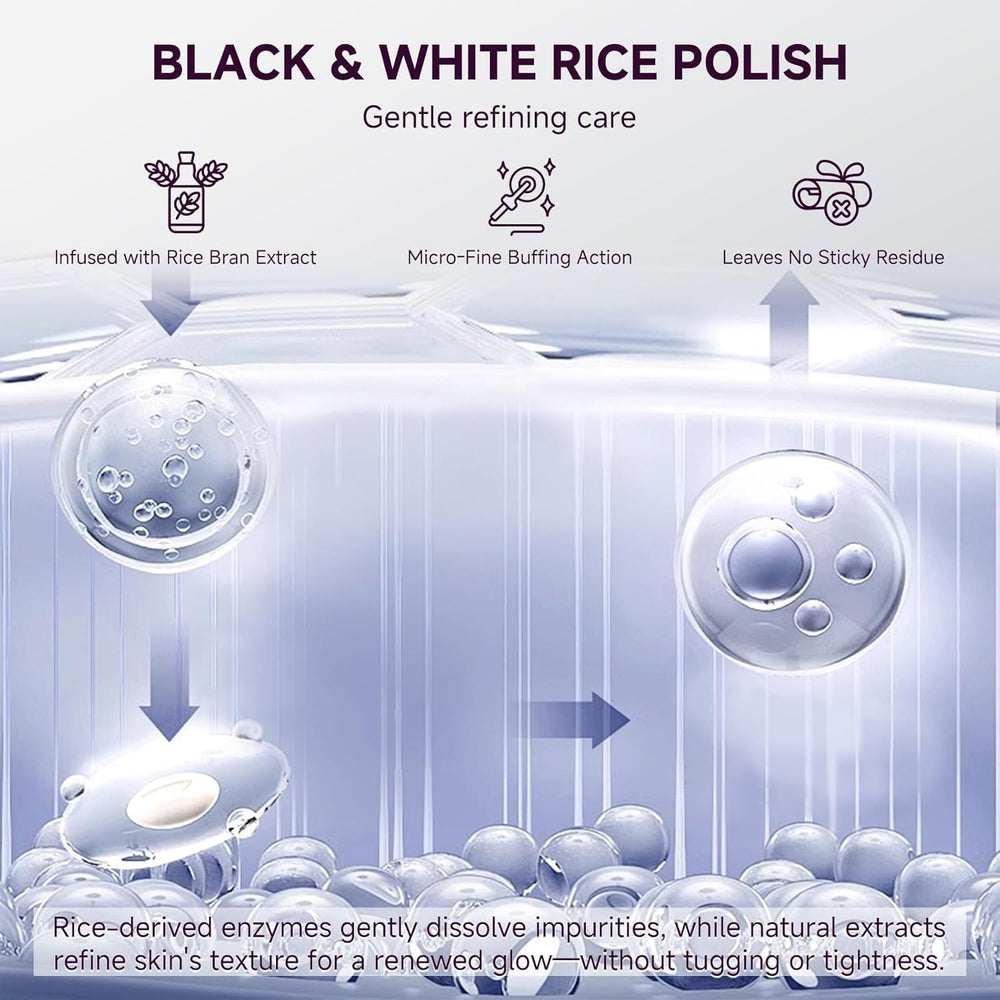 PIVETOS Face Exfoliant gommage riz: clarifie les pores avec douceur.