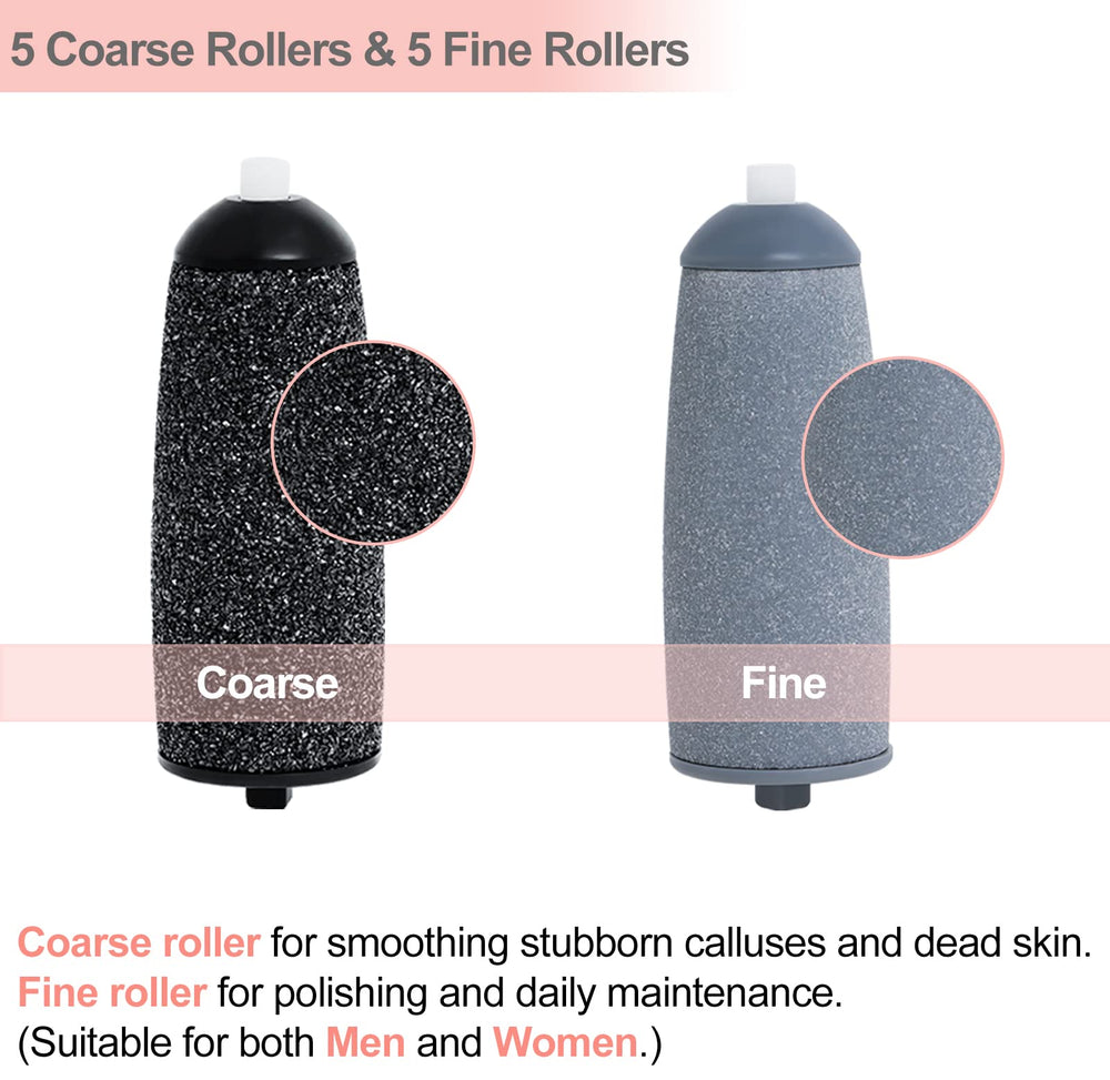Piwerod rouleaux fins pour entretien quotidien des pieds.