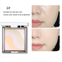 PIWINE Poudre Pressée texture gelee pour application en douceur.