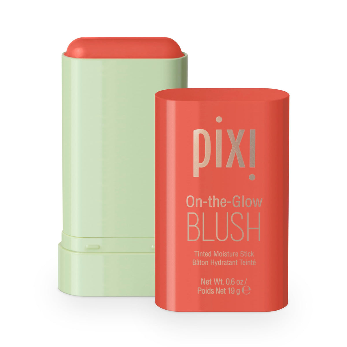 Pixi Blush Eclat Baton – texture juteuse et hydratante pour joues.