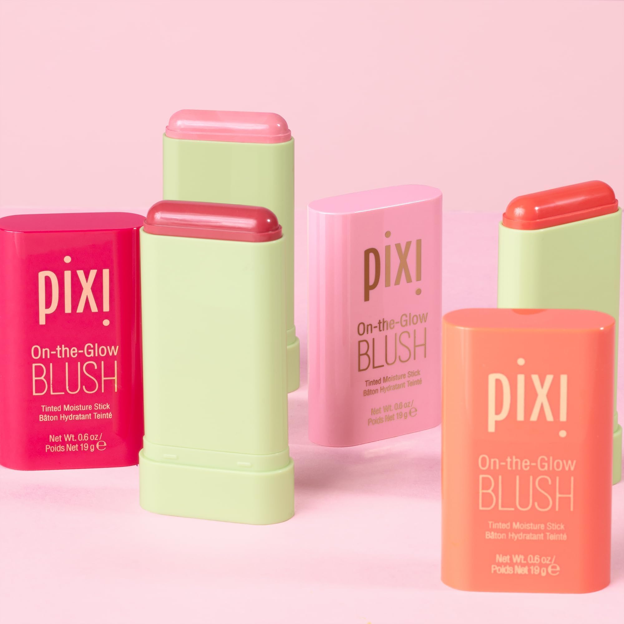 Pixi Blush Eclat – ingredients ginseng et Aloe Vera pour une sensation fraiche.