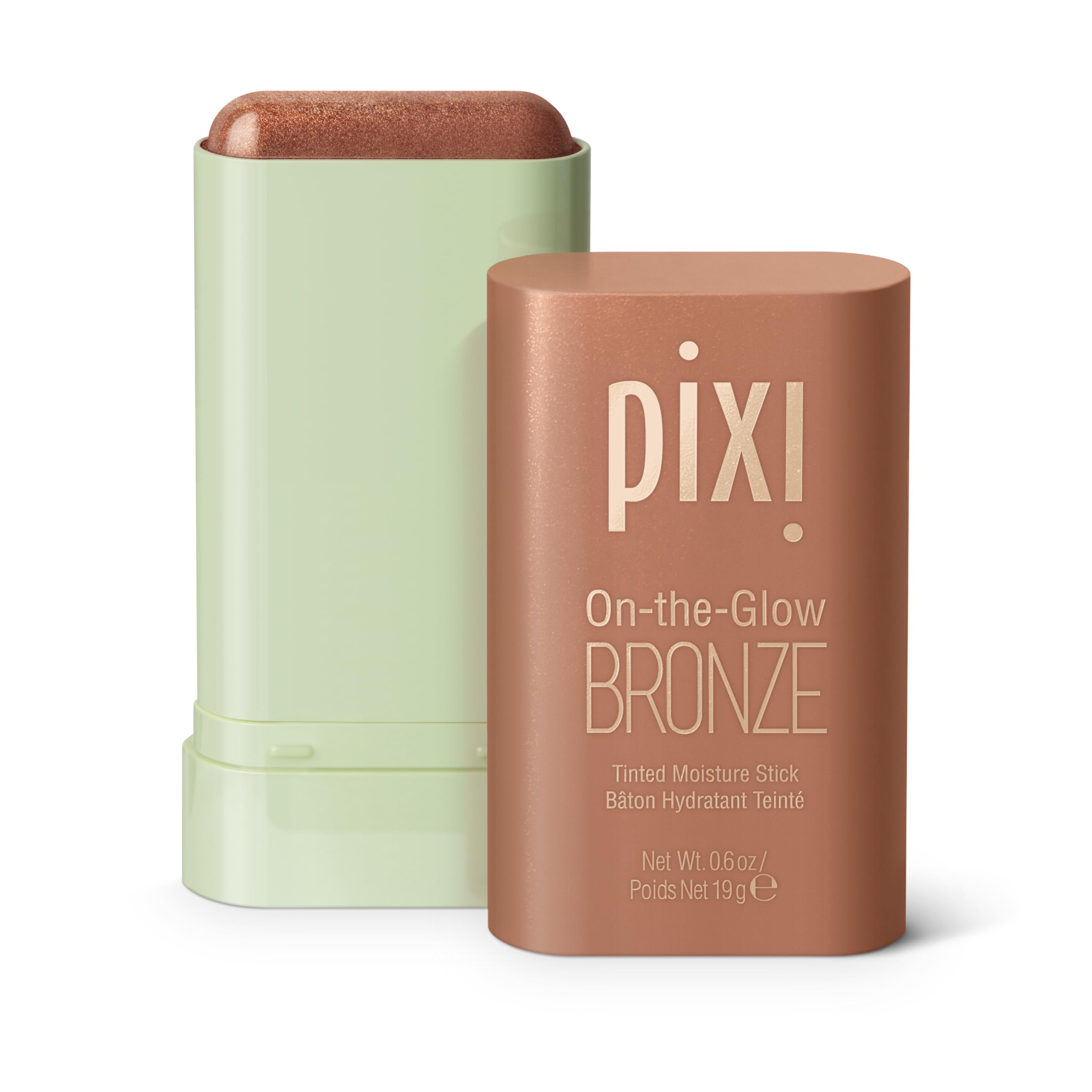 Pixi Bronze Éclatant – application fluide pour un éclat naturel.
