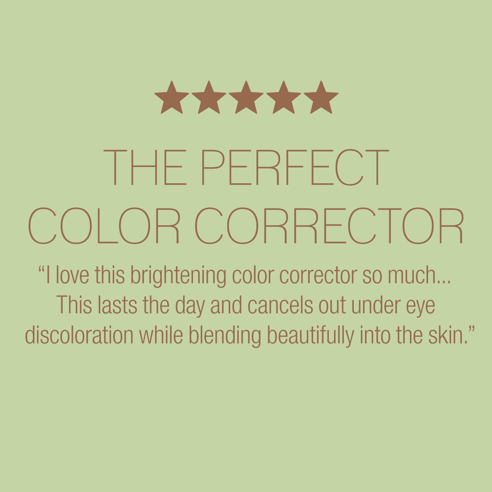 Contour des yeux avec Pixi Correction Concentrate pêche fini naturel.