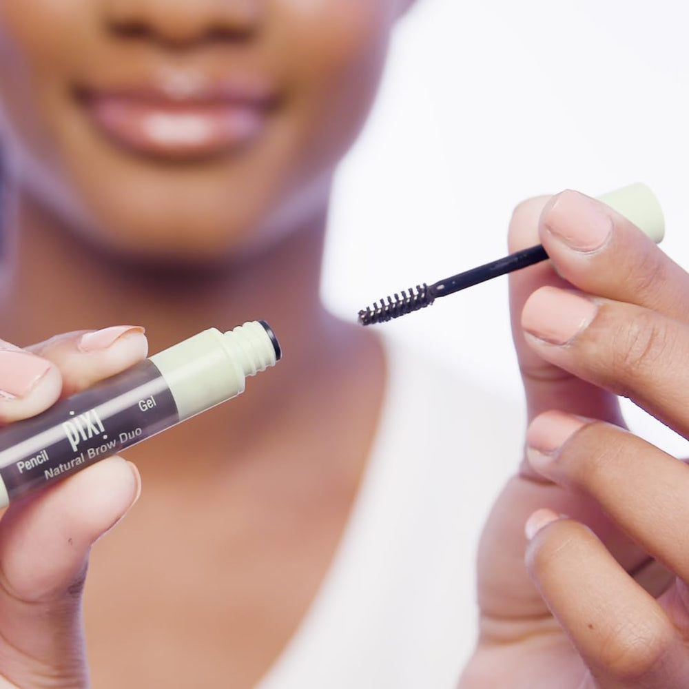 Résultat des sourcils définis et naturels avec Pixi