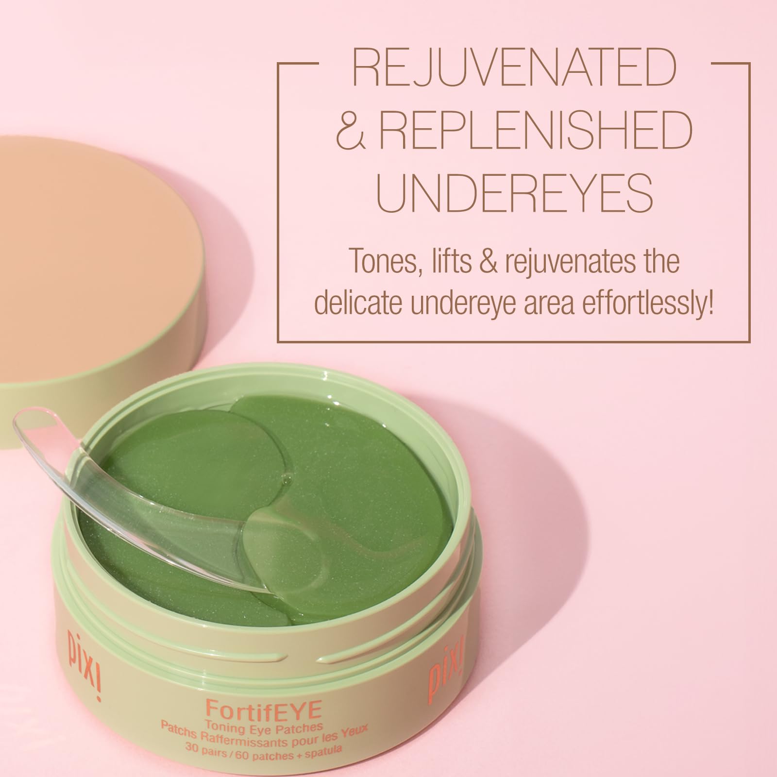 Pixi FortifEYE: peptides et caféine tonifiant le regard.