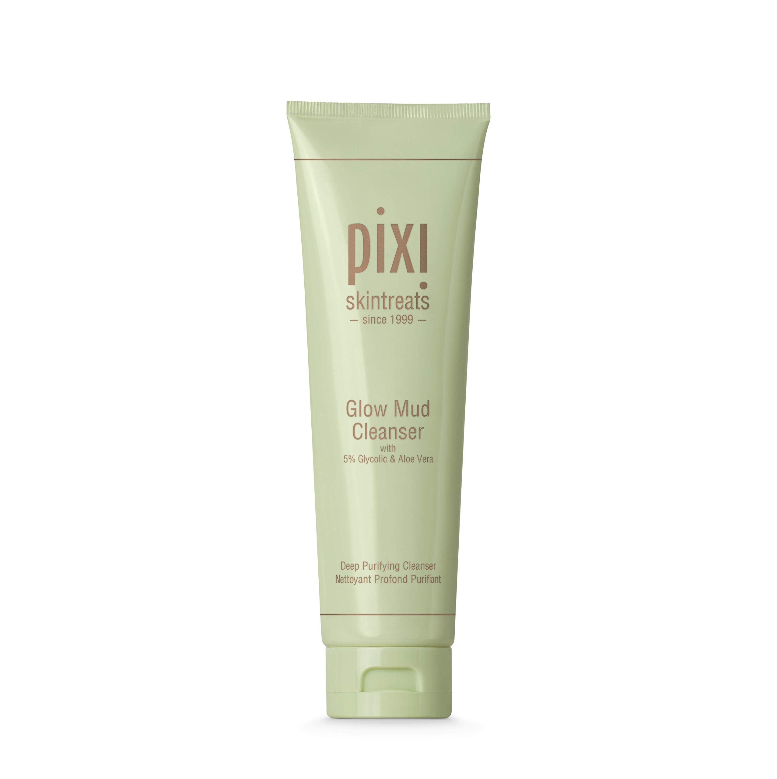 Pixi Glow Mud Cleanser : bouteille purifiante pour une peau plus nette.