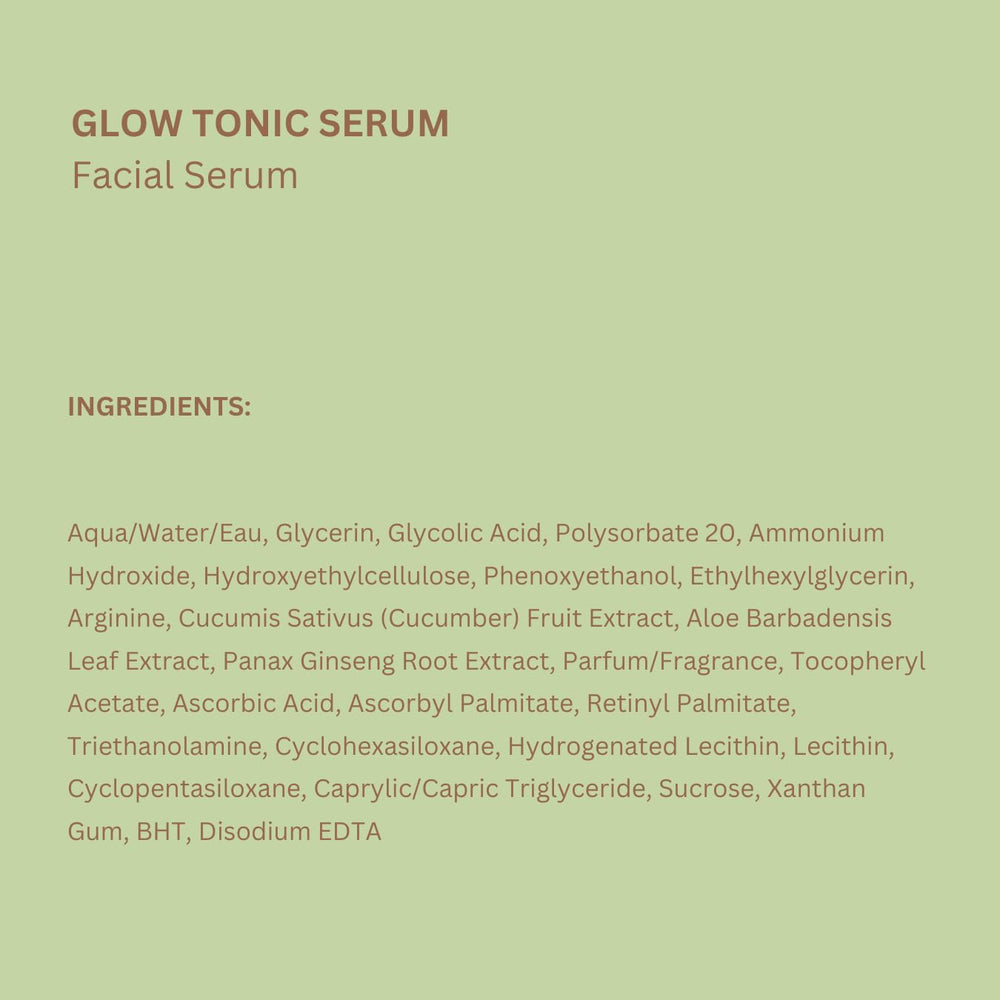 Pixi Glow Tonic Serum, parfait complément à votre routine Pixi pour un éclat naturel.
