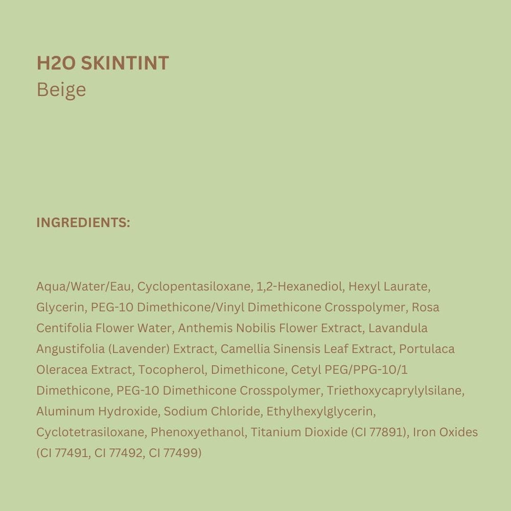 Pixi H2O SkinTint convient à tous types de peau et usages quotidiens.