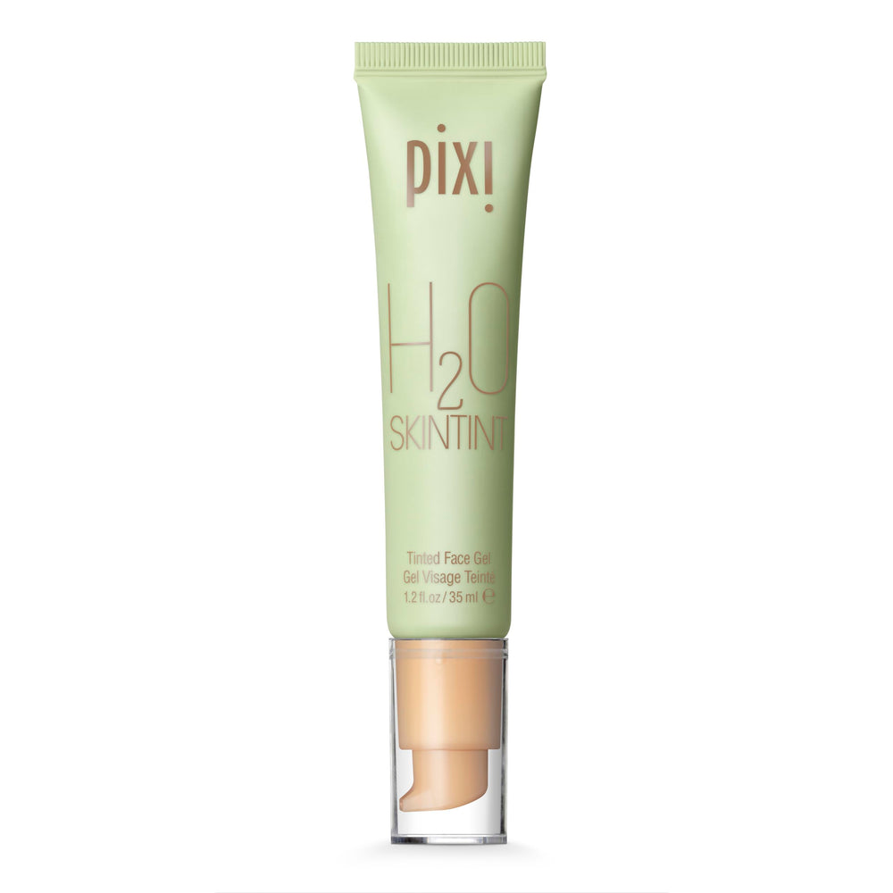 Pixi H2O SkinTint Vanille sur bouteille, application pratique et légère