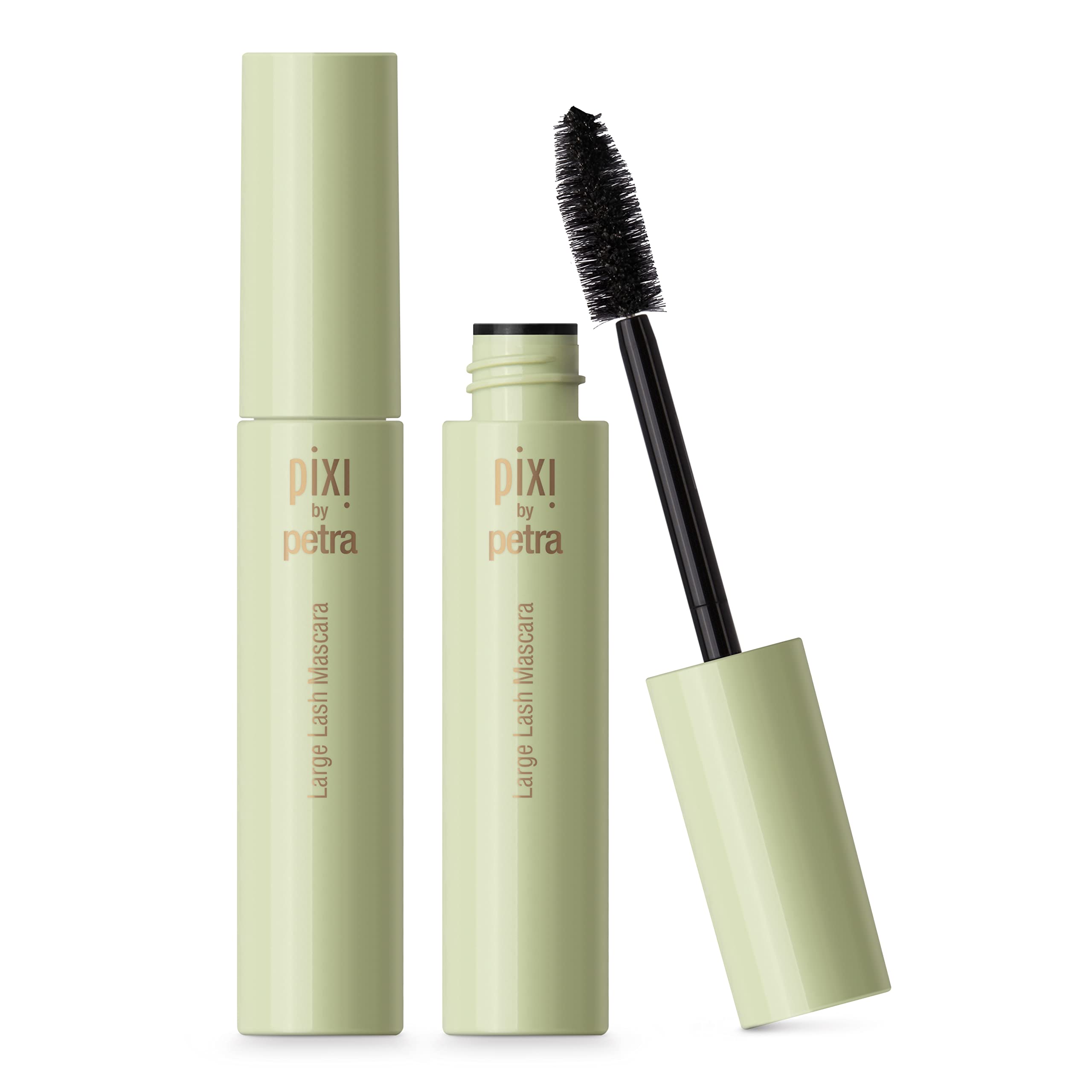 Pixi Large Lash Mascara avec brosse oversize pour un volume immédiat des cils.