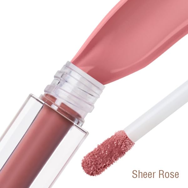 Pixi LipLift Max — texture rose translucide avec fini brillant léger.