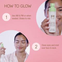 Pixi Milky Mist – contient une base idéale pour sérums ou maquillage.