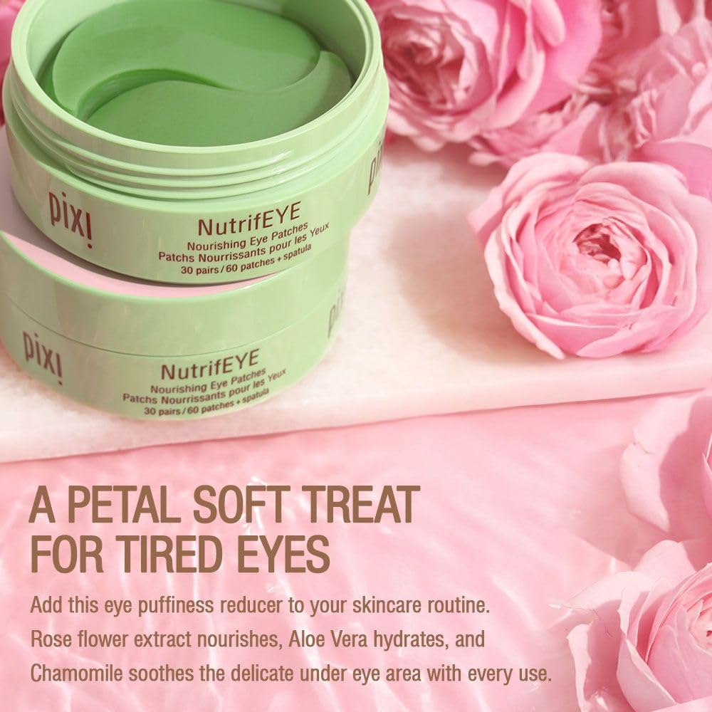 Pixi NutrifEYE extrait rose et aloe hydratants, nourrissants pour le regard